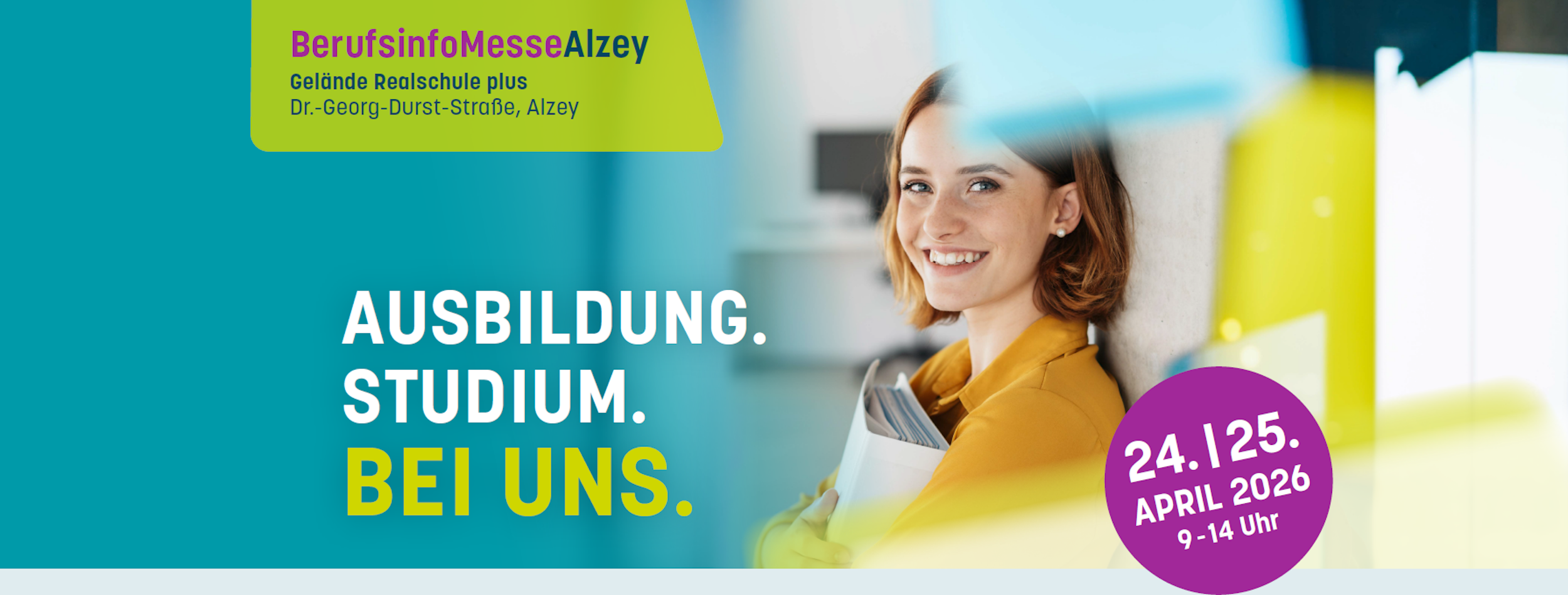 BerufsinfoMesse Alzey - Ausbildung. Studium. Bei uns.